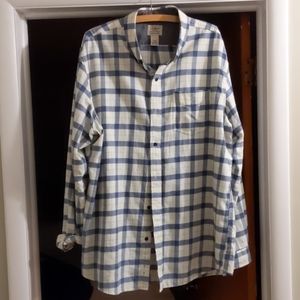 L.L. Bean Classic Flannel Shirt Slightly Fitted XL